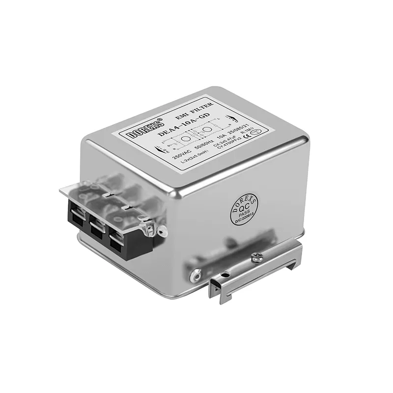 DIN Rail single phase emi filter